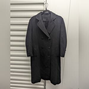 ·Fluerette Camel Hair Trenchcoat, Size 2